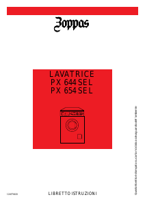 Manuale Zoppas PX644SEL Lavatrice