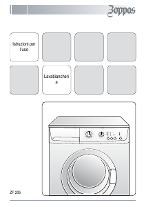 Manuale Zoppas ZF205 Lavatrice