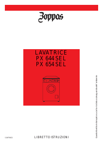 Manuale Zoppas PX654SEL Lavatrice