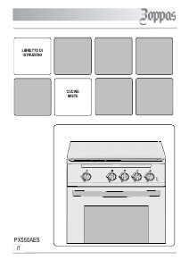 Manuale Zoppas PX550AES Cucina