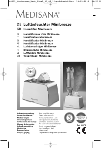 Bruksanvisning Medisana Minibreeze Luftfuktare