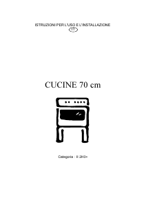 Manuale Zoppas PX76AS Cucina