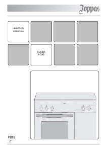 Manuale Zoppas PB85C Cucina