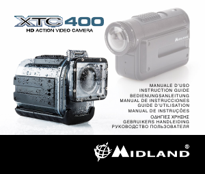 Bedienungsanleitung Midland XTC-400 Action-cam