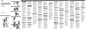 Manual de uso Sony VCT-870RM Trípode