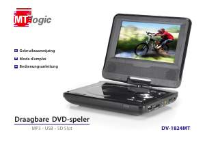 Bedienungsanleitung MT Logic V-1824MT DVD-player