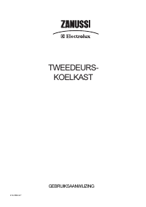 Handleiding Zanussi-Electrolux ZF4AXS4 Koel-vries combinatie