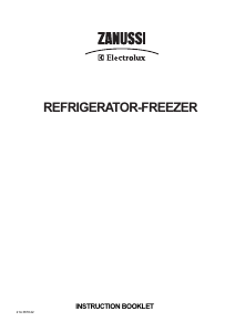 Manual Zanussi-Electrolux ZENB9750SI Fridge-Freezer