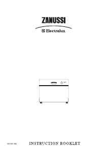 Manual Zanussi-Electrolux ZSF2420 Dishwasher