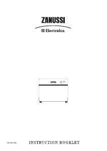 Handleiding Zanussi-Electrolux ZSF2420 Vaatwasser