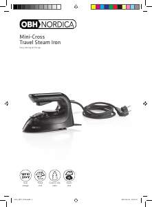 Manual OBH Nordica Mini Cross Travel Iron