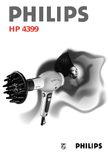 Mode d’emploi Philips HP4399 Sèche-cheveux