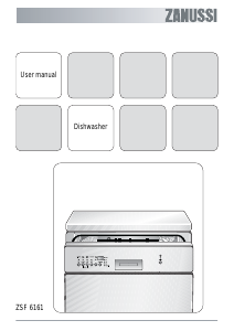 Manual Zanussi ZSF6161N Dishwasher