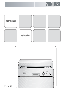 Manual Zanussi ZSF6128G Dishwasher