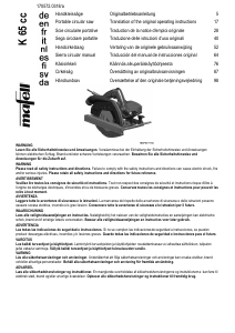 Manual de uso Mafell K 65 cc Sierra circular