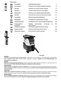 Manuál Mafell S 35 M Vysavač