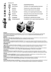 Manuale Mafell S 25 L Aspirapolvere