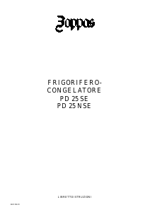 Manuale Zoppas PD25SE Frigorifero-congelatore