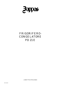 Manuale Zoppas PD21E Frigorifero-congelatore