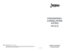 Manuale Zoppas PD24S Frigorifero-congelatore