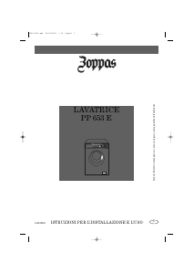 Manuale Zoppas PP653E Lavatrice