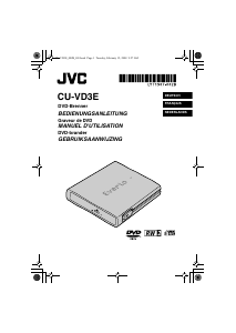 Bedienungsanleitung JVC CU-VD3 DVD-player