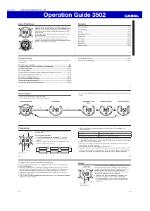 Handleiding Casio Collection AE-1500WH-1AVEF Horloge