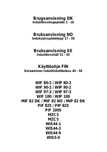 Bruksanvisning Witt MIF 82 NO Kokeplate