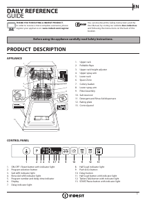 Handleiding Indesit DSIO 3T224 E Z UK N Vaatwasser