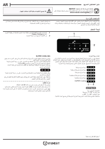 كتيب إندست LI8 S2E X فريزر ثلاجة