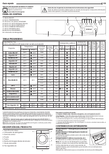 Manual de uso Indesit EWE 71252 W SPT N Lavadora