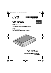 Bedienungsanleitung JVC CU-VD50 DVD-player