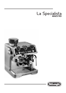 Manual de uso DeLonghi EC9665M Máquina de café