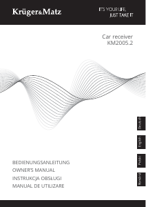 Manual Krüger and Matz KM20052 Car Radio