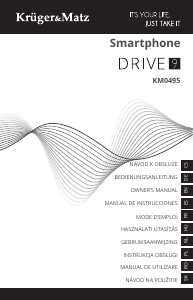 Manuál Krüger and Matz KM0495 Mobilní telefon