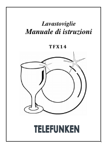 Manuale Telefunken TFX14 Lavastoviglie
