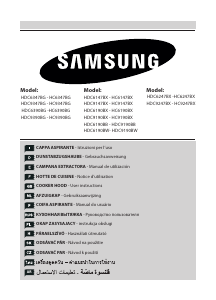 Návod Samsung HDC6390BG Digestor