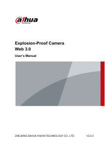 Manual Dahua ECA7A1425-HNR-XA-F IP Camera