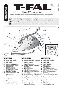 Mode d’emploi Tefal FV5155X0 Fer à repasser