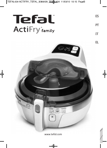 Manual Tefal AH9000CF ActiFry Family Fritadeira