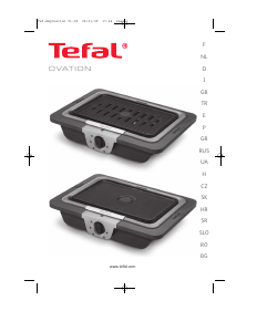 Használati útmutató Tefal CB581012 Asztali grillsütő