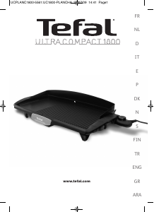 Manuale Tefal TG380012 Griglia da tavolo
