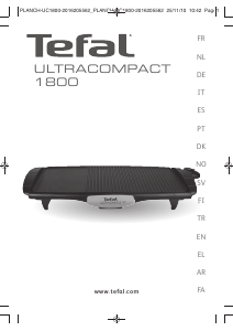 Brugsanvisning Tefal TG390812 Bordgryde