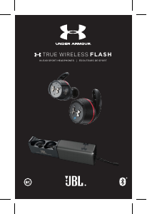 Manual JBL Under Armour True Wireless Flash Headphone
