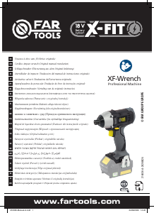 Manual Far Tools XF-WRENCH Impact Wrench