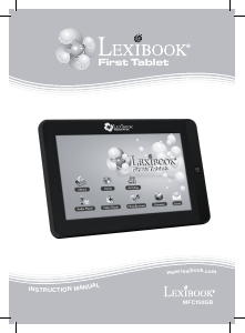 Manual Lexibook MFC150GB First Tablet