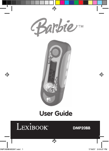 Manual Lexibook DMP20BB Barbie Mp3 Player