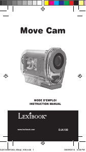 Manual Lexibook DJA100 Câmara de vídeo
