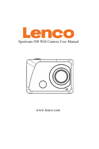 Manual Lenco Sportcam 500 Action Camera