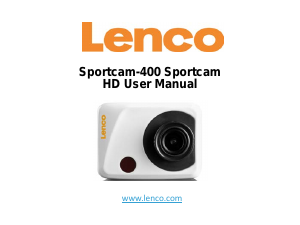 Manual Lenco Sportcam 400 Action Camera